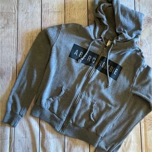 Abercrombie gray hoodie